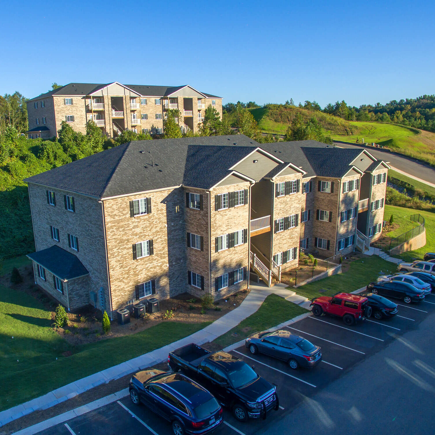 Affordable luxury apartments Located in the foothills of North Carolina
